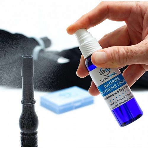 bagpipe hygiene sterilizer spray to keep your bagpipe clean