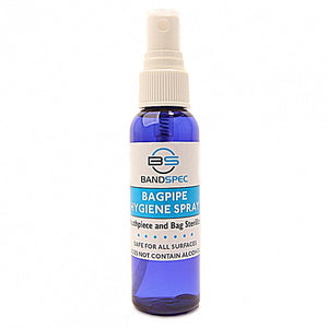 bagpipe hygiene sterilizer spray to keep your bagpipes clean
